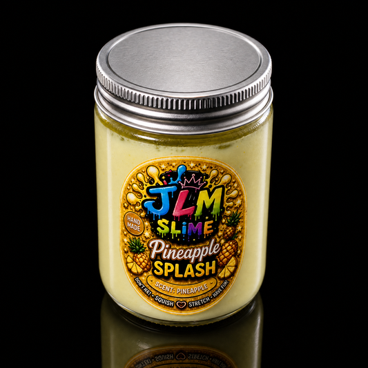 Pineapple Splash jar angle view