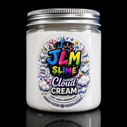 Cloud Cream slime jar
