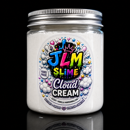 Cloud Cream slime jar