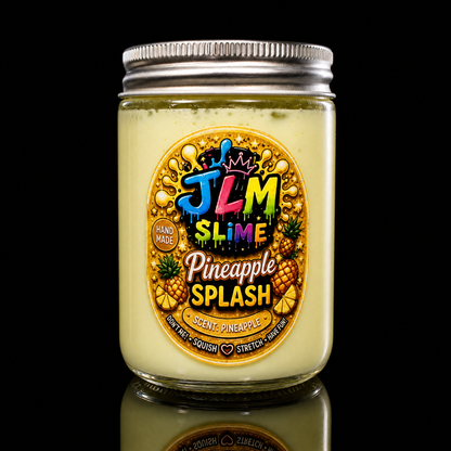Pineapple Splash slime jar