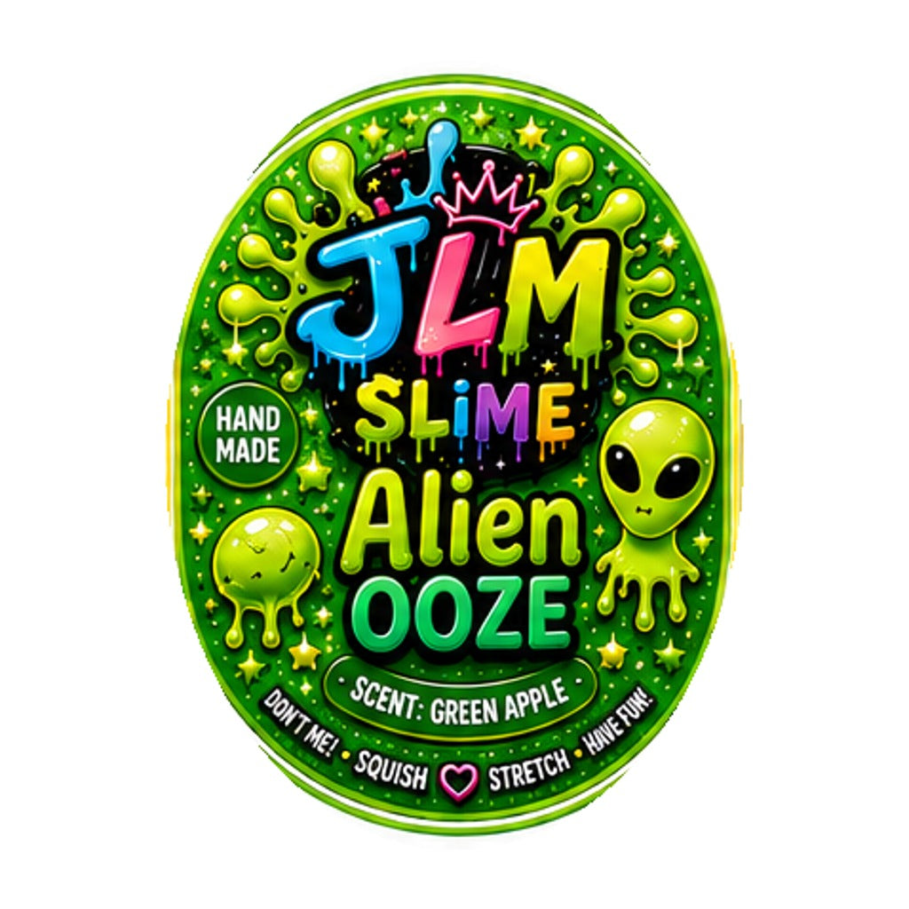 Alien Ooze label artwork