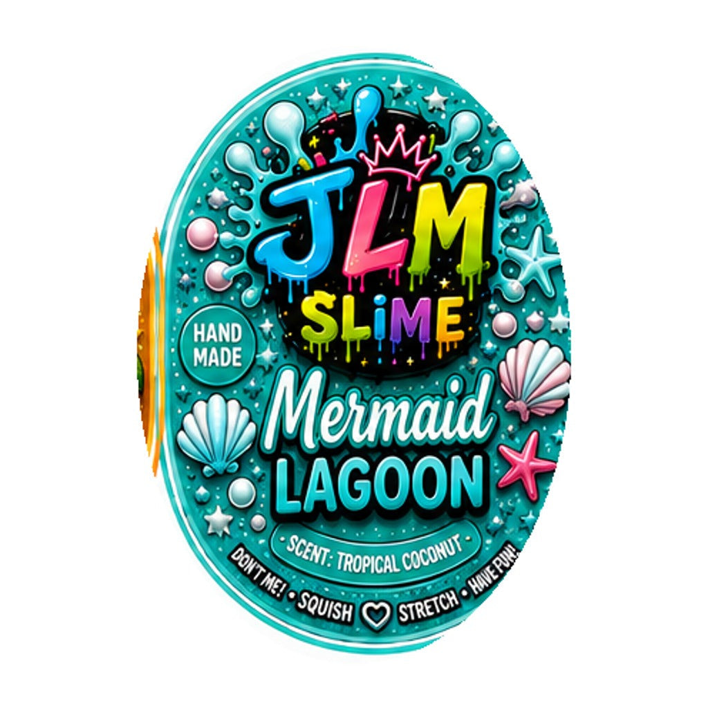 Mermaid Lagoon label artwork