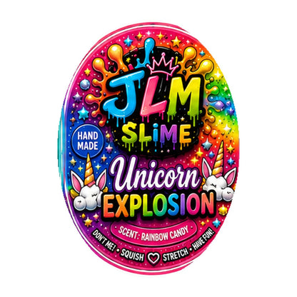 Unicorn Explosion label artwork